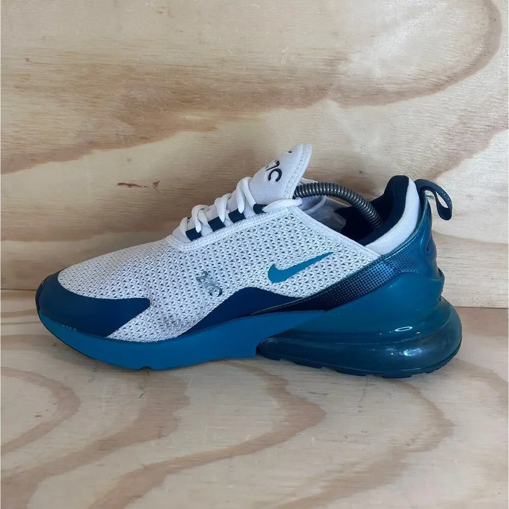 Nike - Air Max 270 SE - Athletic Shoes - White/Blue - Men's - 11 - AQ9164-102